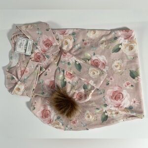 Brand New Newborn hat and gown — perfect for baby’s cozy night’s sleep